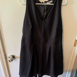 Jennifer Lopez Black Textured Dress